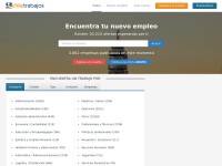 Desktop screenshot for chiletrabajos.cl