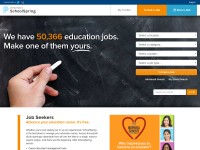 Desktop screenshot for schoolspring.com