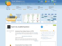 Desktop screenshot for forum-software.org