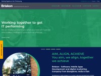 Desktop screenshot for briskon.com