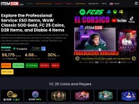 Desktop screenshot for itemd2r.com