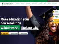 Desktop screenshot for wilmu.edu