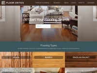 Desktop screenshot for floorcritics.com