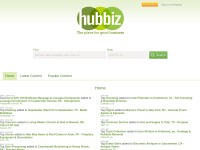 Desktop screenshot for hubbiz.com