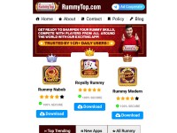 Desktop screenshot for rummytop.com