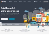 Desktop screenshot for frontify.com