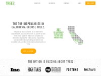 Desktop screenshot for treez.io