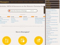 Desktop screenshot for monergism.com