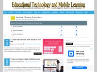 Desktop screenshot for educatorstechnology.com