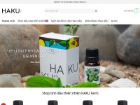 Desktop screenshot for hakufarm.vn