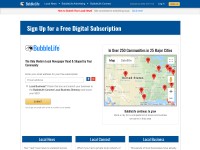 Desktop screenshot for bubblelife.com