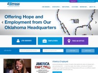 Desktop screenshot for expresspros.com