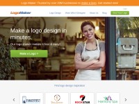 Desktop screenshot for logomaker.com
