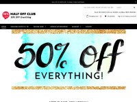 Desktop screenshot for halfoff.club