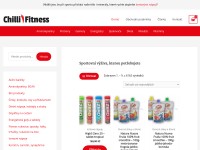 Desktop screenshot for chillifitness.cz