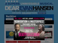 Desktop screenshot for whatsonstage.com