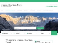 Desktop screenshot for missionmountaintravel.com