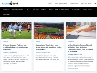 Desktop screenshot for articleseed.com