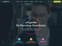 Desktop screenshot for softgarden.de