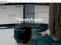 Desktop screenshot for supplyframe.com