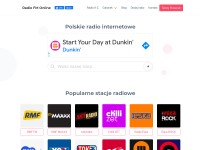 Desktop screenshot for radiofmonline.pl