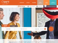 Desktop screenshot for safti.fr