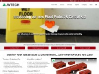 Desktop screenshot for avtech.com