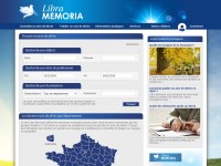 Desktop screenshot for libramemoria.com