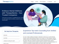 Desktop screenshot for onlinetherapymantra.com