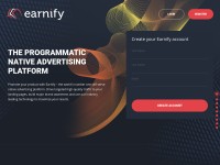 Desktop screenshot for earnify.com