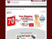 Desktop screenshot for pettags4less.com