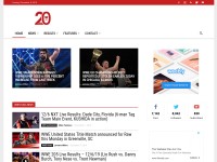 Desktop screenshot for wrestleview.com