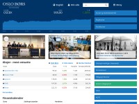 Desktop screenshot for oslobors.no