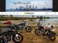 Desktop screenshot for rideapart.com