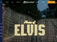 Desktop screenshot for graceland.com