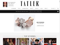 Desktop screenshot for tatler.com