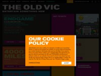 Desktop screenshot for oldvictheatre.com