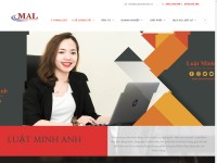 Desktop screenshot for luatminhanh.vn