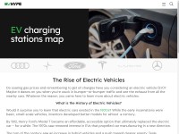 Desktop screenshot for evhype.com