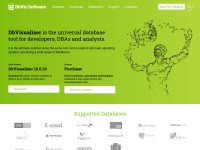Desktop screenshot for dbvis.com