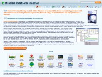 Desktop screenshot for internetdownloadmanager.com