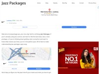 Desktop screenshot for jazzpackages.pk