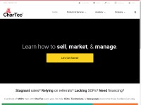 Desktop screenshot for chartec.net