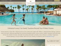 Desktop screenshot for dreamsresorts.com