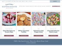 Desktop screenshot for savoryexperiments.com