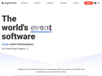 Desktop screenshot for ungerboeck.com