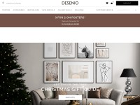 Desktop screenshot for desenio.com