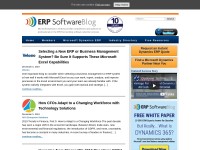 Desktop screenshot for erpsoftwareblog.com