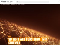 Desktop screenshot for cineweb.de