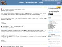 Desktop screenshot for remirepo.net